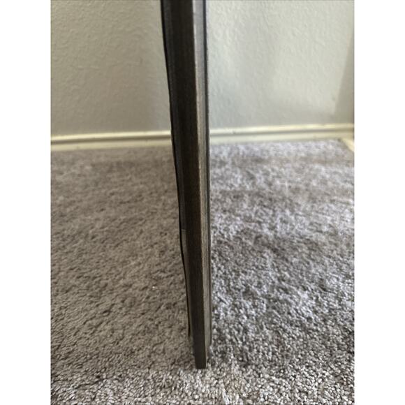 Vintage Needle Point Ocean Sunset Fisherman Scene Framed Wall Decor - Picture 9 of 10